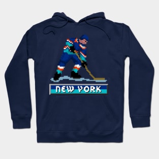 Retro New York Hockey Hoodie